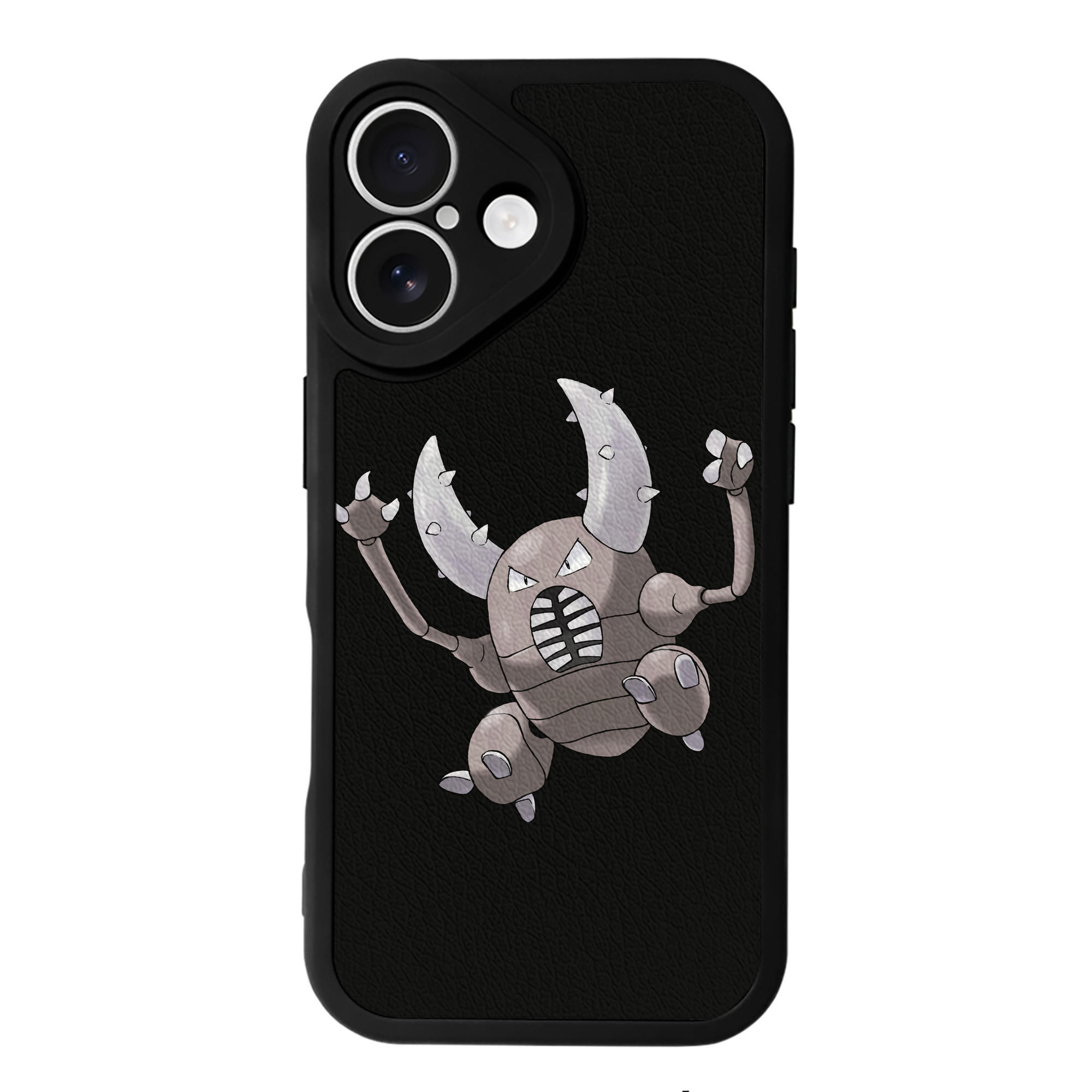 （画像用） ポケットモンスター Pokémon 【iPhone 16シリーズ対応】シリコンスマホケース（レザー調） 材質：シリコン